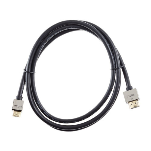 фото Кабель аудио-видео vcom, hdmi (m) - mini hdmi (m) , ver 2.0, 1.5м, gold черный [cg506ac-1.5m] noname