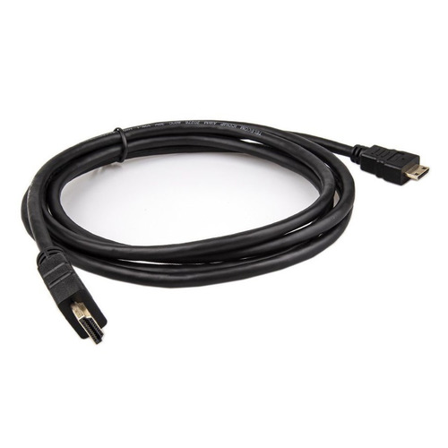 фото Кабель аудио-видео telecom, hdmi (m) - mini hdmi (m) , ver 2.0, 2м, gold черный [tcg205-2m] noname