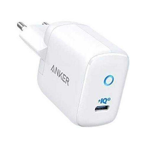 фото Сетевое зарядное устройство anker powerport atom, usb type-c, 2a, белый