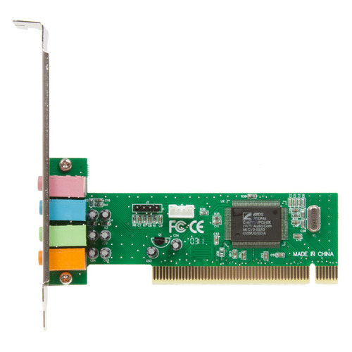 фото Звуковая карта pci 8738, 4.0, bulk [asia 8738sx 4c] Noname