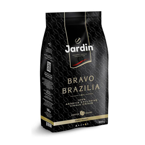 

Кофе зерновой JARDIN Bravo Brazilia, темная обжарка, 1000 гр [1347-06], Bravo Brazilia
