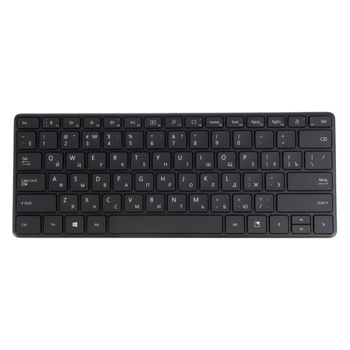 

Клавиатура Microsoft Designer Compact Keyboard, USB, беспроводная, черный [21y-00011], Designer Compact Keyboard