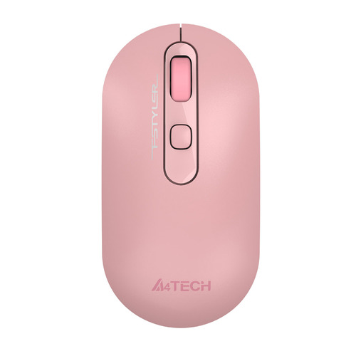 

Мышь A4TECH Fstyler FG20S, оптическая, беспроводная, USB, розовый [fg20s pink], FG20S