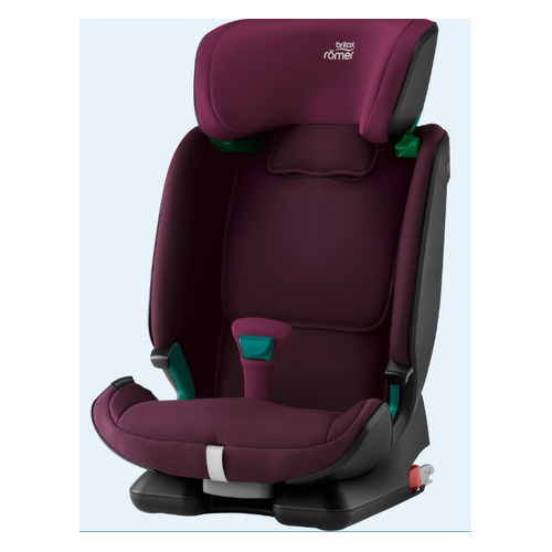 фото Автокресло детское britax roemer advansafix m i-size, 1/2/3, от 9 мес до 12 лет, бордовый