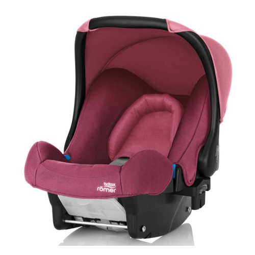 фото Автокресло детское britax roemer baby-safe, 0/0+, от 0 мес до 1 года, розовый