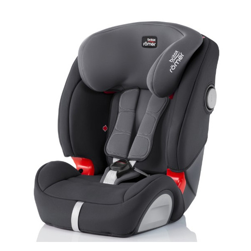 фото Автокресло детское britax roemer evolva 123 sl sict, 1/2/3, от 9 мес до 12 лет, серый