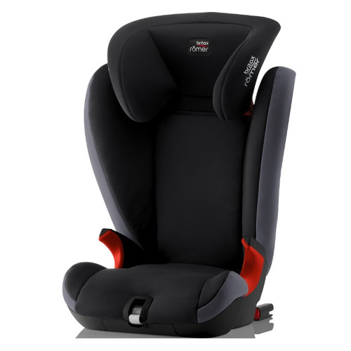 фото Автокресло детское britax roemer kidfix sl black series, 2/3, от 3,5 до 12 лет, серый