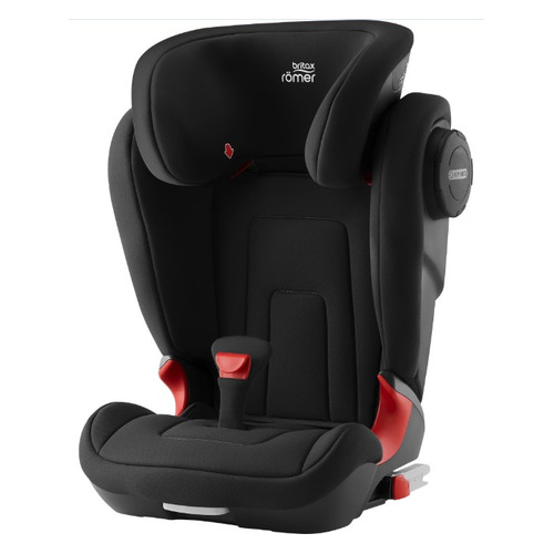 фото Автокресло детское britax roemer kidfix2 r, 2/3, от 3,5 до 12 лет, черный