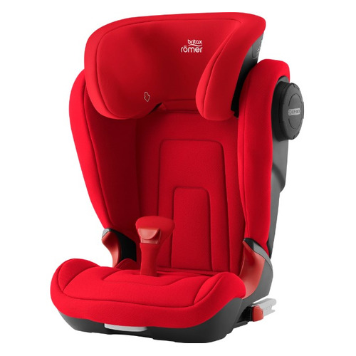 фото Автокресло детское britax roemer kidfix2 r, 2/3, от 3,5 до 12 лет, красный