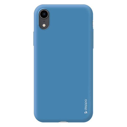 фото Чехол (клип-кейс) deppa gel color case, для apple iphone xr, голубой [85364]