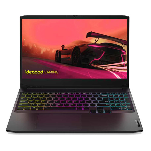 

Ноутбук Lenovo IP Gaming 3 15ACH6, 15.6", IPS, AMD Ryzen 5 5600H 3.3ГГц, 8ГБ, 512ГБ SSD, NVIDIA GeForce RTX 3050 для ноутбуков - 4096 Мб, Windows 10 Home, 82K20028RU, черный, 15ACH6