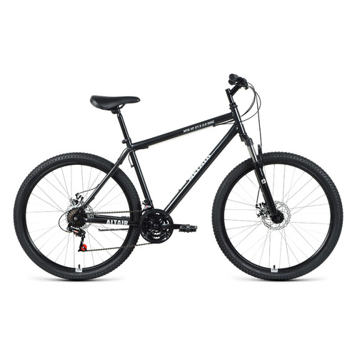 фото Велосипед altair mtb ht 27,5 2.0 disc (2021) горный рам.:17" кол.:27.5" черный/серебристый 16.5кг (r