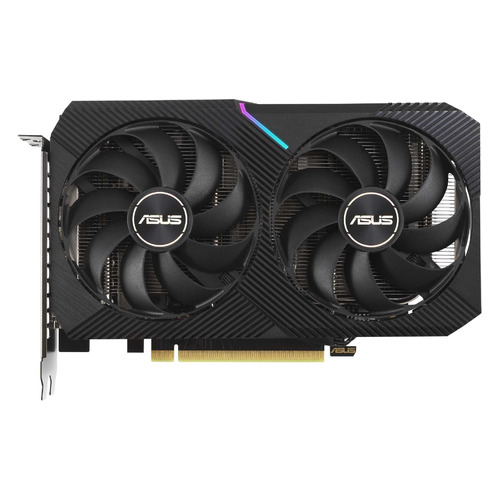 фото Видеокарта asus nvidia geforce rtx 3060 , dual-rtx3060-o12g, 12гб, gddr6, oc, ret