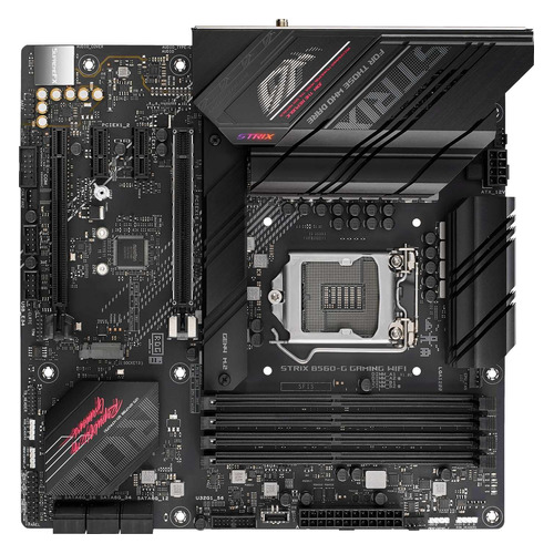 фото Материнская плата asus rog strix b560-g gaming wifi, lga 1200, intel b560, matx, ret