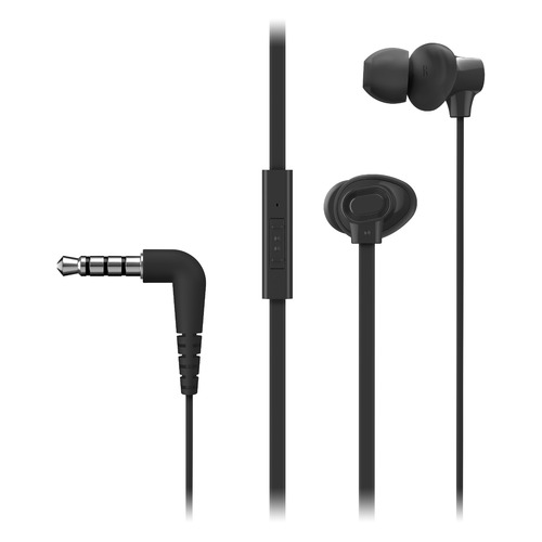

Гарнитура Panasonic RP-TCM130GEK, 3.5 мм, вкладыши, черный, RP-TCM130GEK
