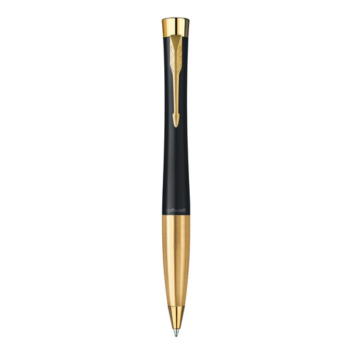 

Ручка шариков. Parker Urban Core K314 (2143640) Muted Black GT M синие подар.кор., K314