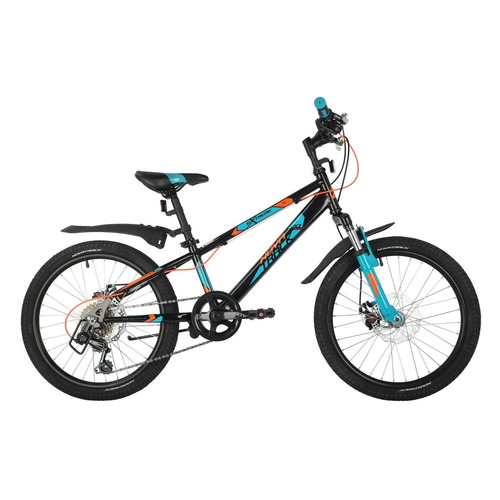 

Велосипед Novatrack Extreme (2021) городской (подростк.) рам.:12" кол.:20" черный (20SH6D.EXTREME.BK, Extreme