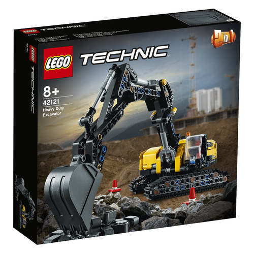 фото Конструктор lego technic тяжелый экскаватор, 42121