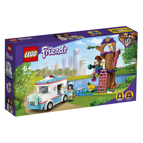 фото Конструктор lego friends машина скорой ветеринарной помощи, 41445