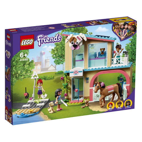 фото Конструктор lego friends ветеринарная клиника хартлейк-сити, 41446