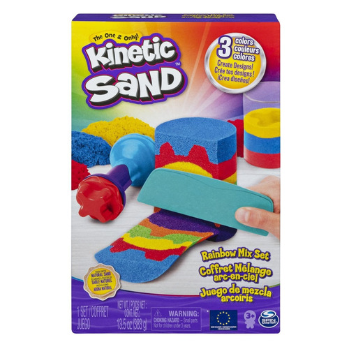 фото Набор для лепки kinetic sand радуга (6053691)