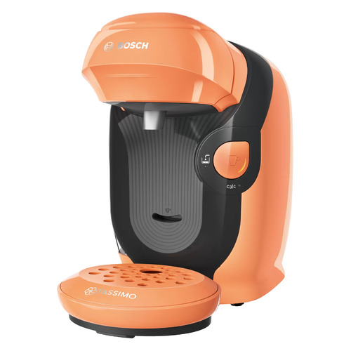 

Капсульная кофеварка BOSCH TAS1106, 1400Вт, цвет: оранжевый, TAS1106