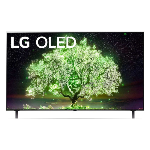 

Телевизор LG OLED55A1RLA, 55", OLED, Ultra HD 4K, темно-серый, OLED55A1RLA