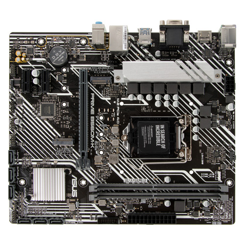 фото Материнская плата asus prime b560m-k, lga 1200, intel b560, matx, ret