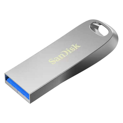 фото Флешка usb sandisk ultra luxe 32гб, usb3.0, серебристый [sdcz74-032g-g46]