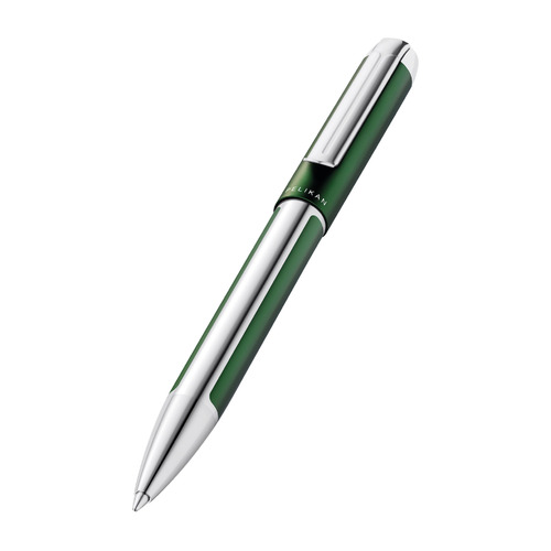 

Ручка шариков. Pelikan Elegance Pura K40 (PL817431) зеленый/серебристый M черные карт.уп., K40