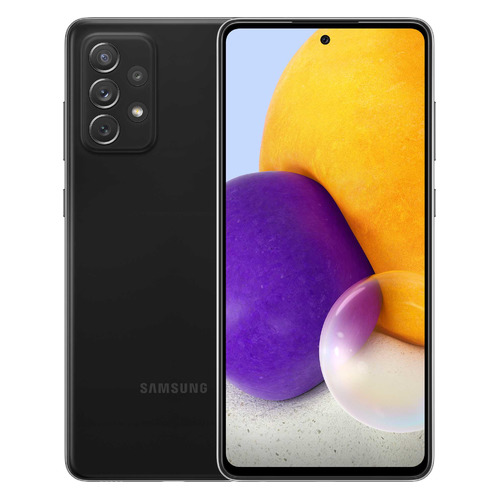 

Смартфон SAMSUNG Galaxy A72 6/128Gb, SM-A725F, черный, SAMSUNG A72