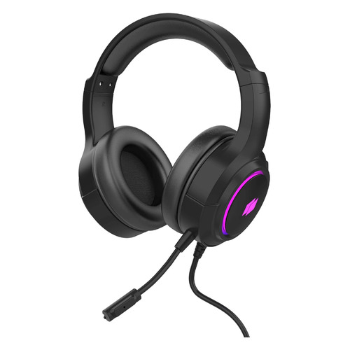 

Гарнитура игровая HIPER Rondo, для компьютера и игровых консолей, накладные, черный [hs-110pro], Rondo