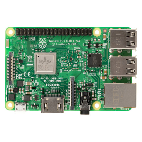 

ПК Мини Raspberry Pi 3 Model B BCM2837/1Gb /CR/noOS, Pi 3 Model B
