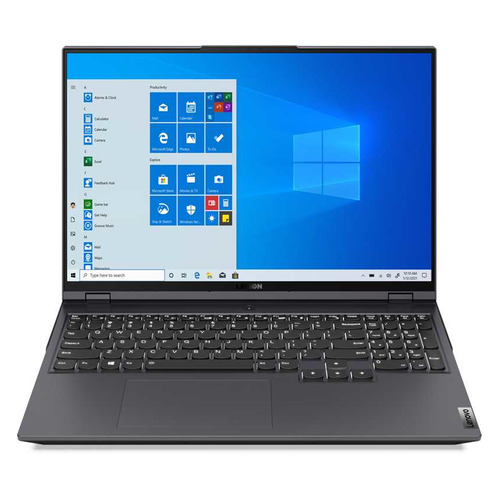 

Ноутбук Lenovo Legion 5 Pro 16ITH6H, 16", IPS, Intel Core i7 11800H 2.3ГГц, 16ГБ, 512ГБ SSD, NVIDIA GeForce RTX 3060 для ноутбуков - 6144 Мб, Windows 10, 82JD000MRU, серый, 16ITH6H