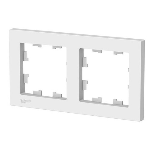 

Рамка Schneider Electric AtlasDesign ATN000102 наклад. 2x ABS белый, ATN000102