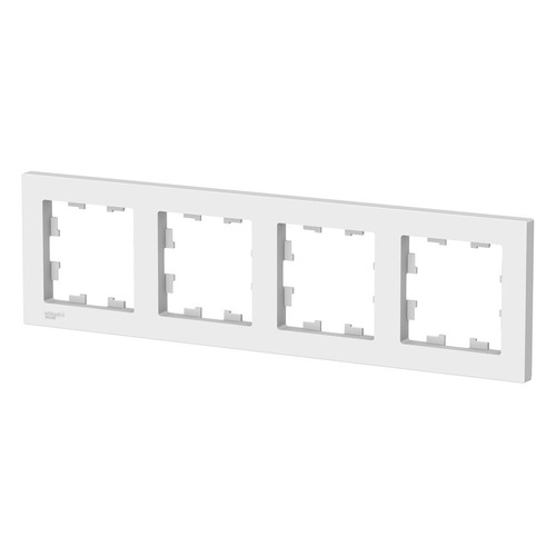 

Рамка Schneider Electric AtlasDesign ATN000104 наклад. 4x ABS белый, ATN000104