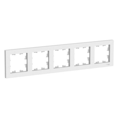 

Рамка Schneider Electric AtlasDesign ATN000105 наклад. 5x белый, ATN000105