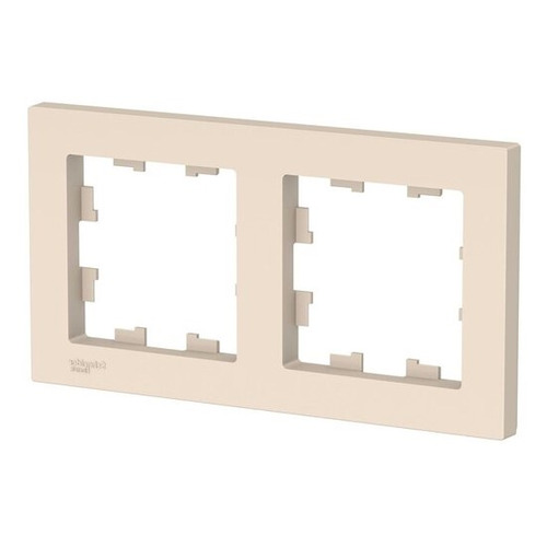 

Рамка Schneider Electric AtlasDesign ATN000202 наклад. 2x ABS бежевый, ATN000202