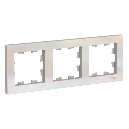 

Рамка Schneider Electric AtlasDesign ATN000403 наклад. 3x гориз.мон. термопласт жемчуг, ATN000403