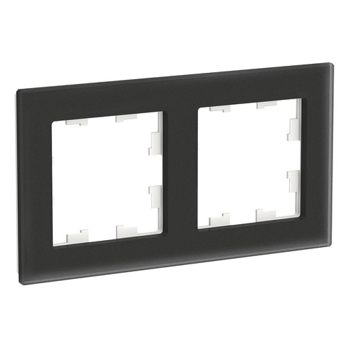 

Рамка Schneider Electric AtlasDesign ATN331002 наклад. 2x гориз.мон. стекло черная перкаль (упак.:1ш, ATN331002