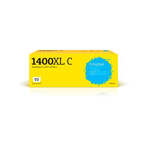 

Картридж T2 IC-CPGI-1400XL C, голубой / PGI-1400XL C, IC-CPGI-1400XL C