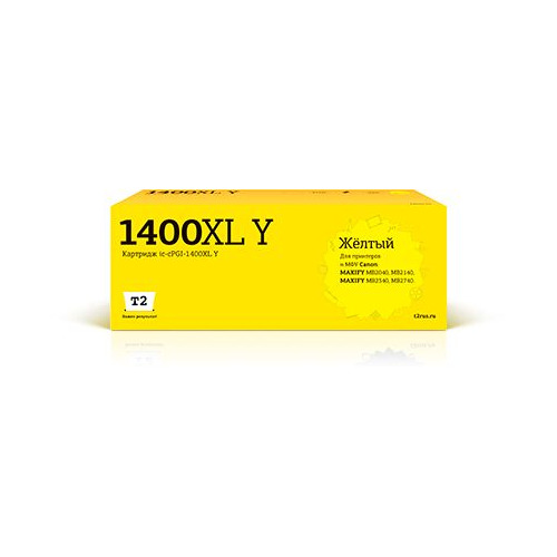 

Картридж T2 IC-CPGI-1400XL Y, желтый / PGI-1400XL Y, IC-CPGI-1400XL Y