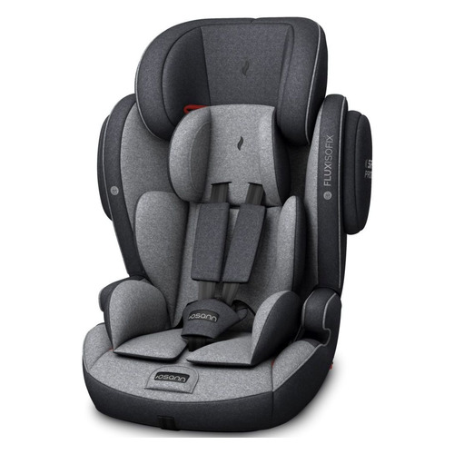 фото Автокресло детское osann flux isofix, 1/2/3, от 9 мес до 12 лет, серый