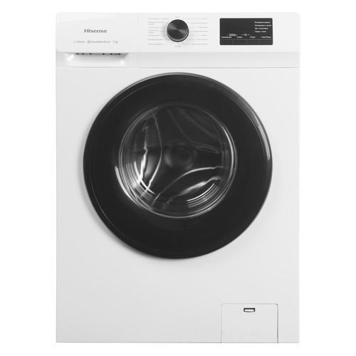 

Стиральная машина HISENSE WFVB7012M, фронтальная, 7кг, 1200об/мин, Белый, WFVB7012M