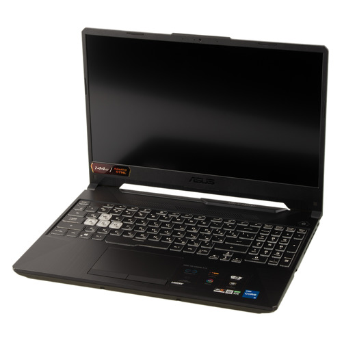 

Ноутбук ASUS TUF Gaming FX506HE-HN022, 15.6", IPS, Intel Core i5 11400H 2.7ГГц, 16ГБ, 512ГБ SSD, NVIDIA GeForce RTX 3050 Ti для ноутбуков - 4096 Мб, noOS, 90NR0703-M02210, серый, FX506HE-HN022