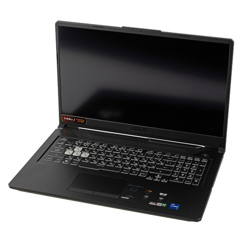 

Ноутбук ASUS TUF Gaming FX706HE-HX018, 17.3", IPS, Intel Core i7 11800H 2.3ГГц, 16ГБ, 512ГБ SSD, NVIDIA GeForce RTX 3050 Ti для ноутбуков - 4096 Мб, noOS, 90NR0713-M00890, серый, FX706HE-HX018