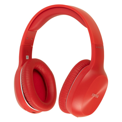 

Гарнитура Edifier W800BT Plus, 3.5 мм/Bluetooth, накладные, красный, W800BT Plus