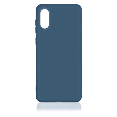 фото Чехол (клип-кейс) df soriginal-27, для samsung galaxy a02, синий [df soriginal-27 (blue)]