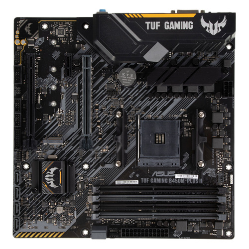 

Материнская плата ASUS TUF GAMING B450M-PLUS II, SocketAM4, AMD B450, mATX, Ret, TUF GAMING B450M-PLUS II