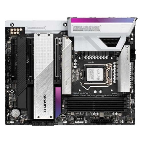 фото Материнская плата gigabyte z590 vision g, lga 1200, intel z590, atx, ret